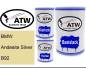 Preview: BMW, Andesite Silver, B92: 500ml Lackdose + 500ml Klarlack + 250ml Härter - Set, von ATW Autoteile West.